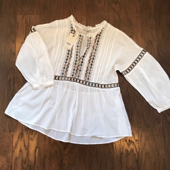 Lucky Brand Tops - Lucky Brand Blouse Long Sleeved